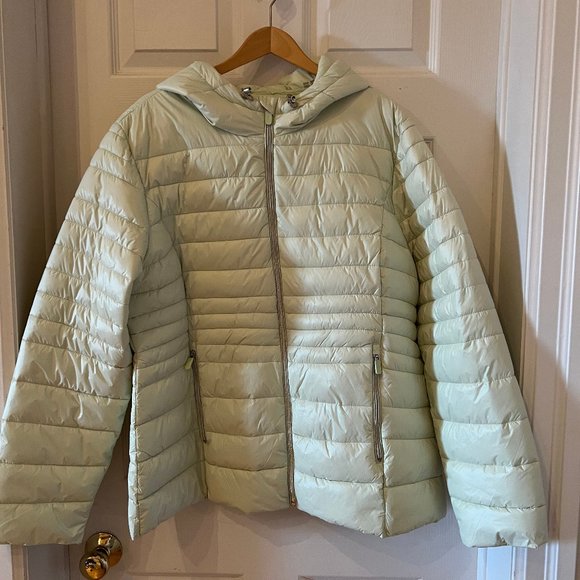 Point Zero Puffer Jacket Green NWT - Picture 4 of 15